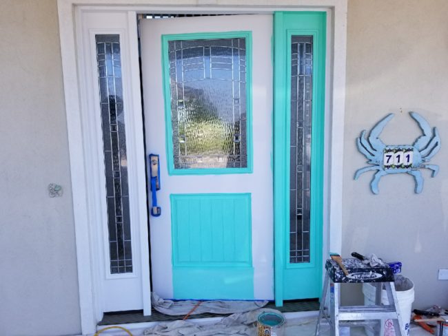 Painting the Door